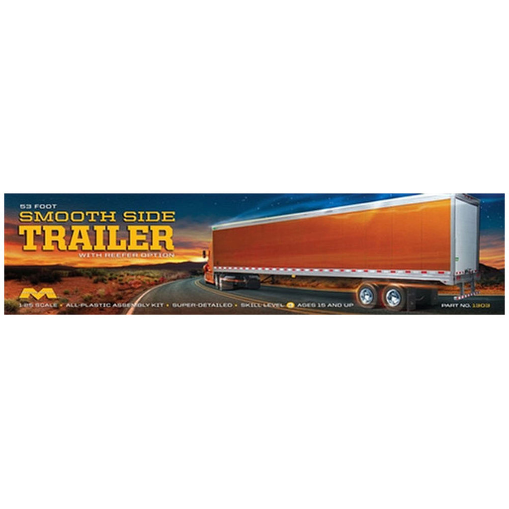 Moebius Models 1303 1/25 53' Smoothside Trailer Model Kit