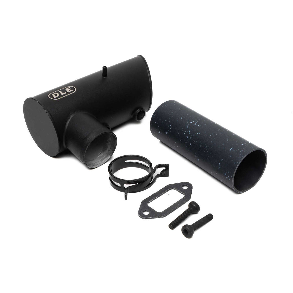 DLE Engines DLEG1432 Muffler (2-Hole): DLE-130