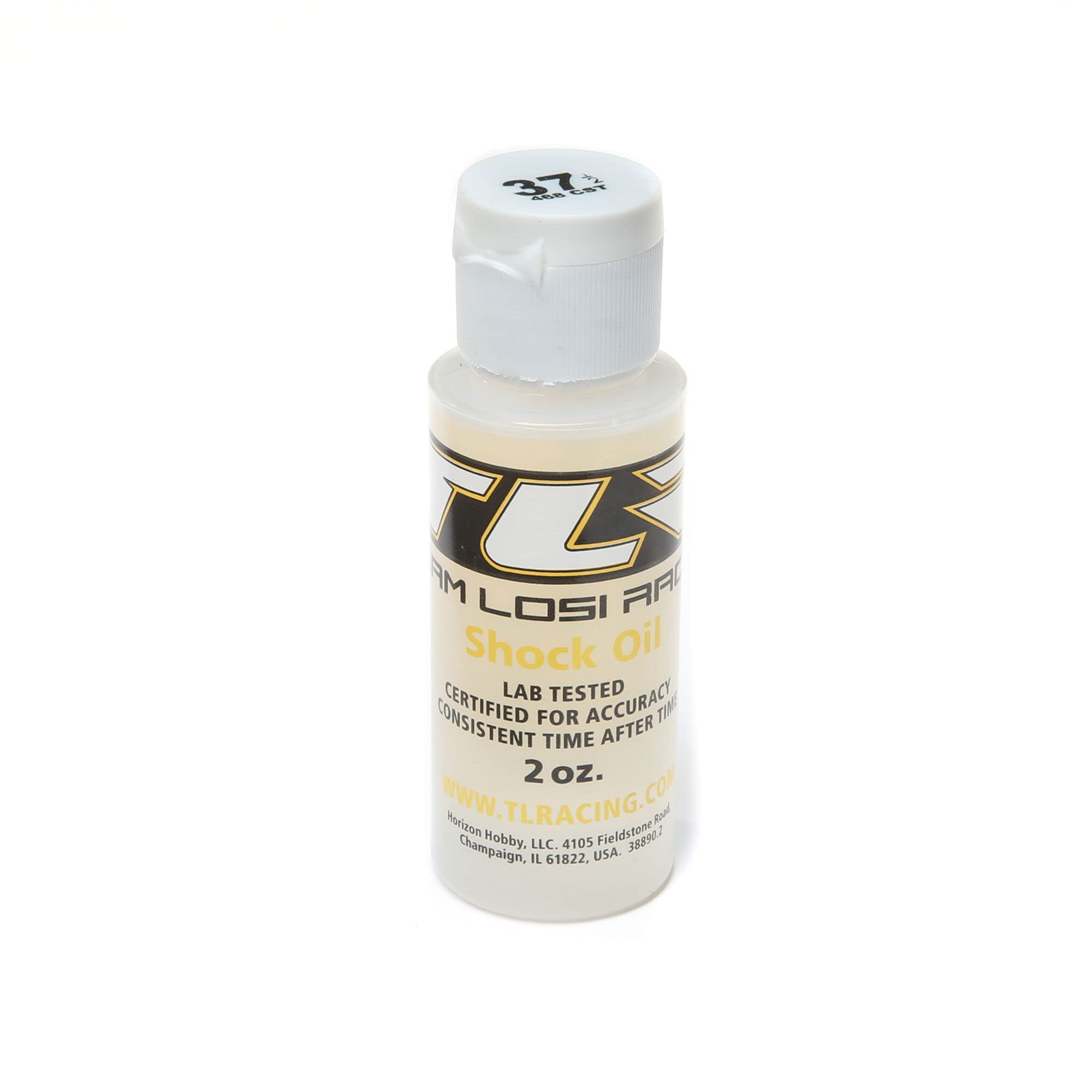Team Losi Racing TLR74009 Silicone Shock Oil, 37.5 Wt / Weight 2 Oz / Ounces