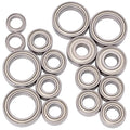 1UP Racing 450042 Cv2 Pro Ball Bearing Set, Chrome/Ceramic, XRAY XB4 '23