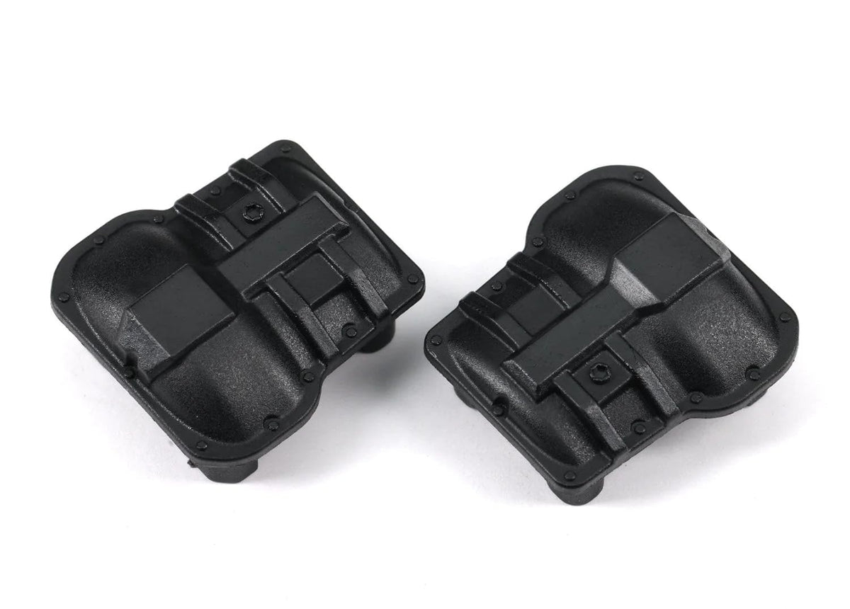 Traxxas 9738-BLKCR Axle Cover, Front or Rear (Black Chrome) (2)