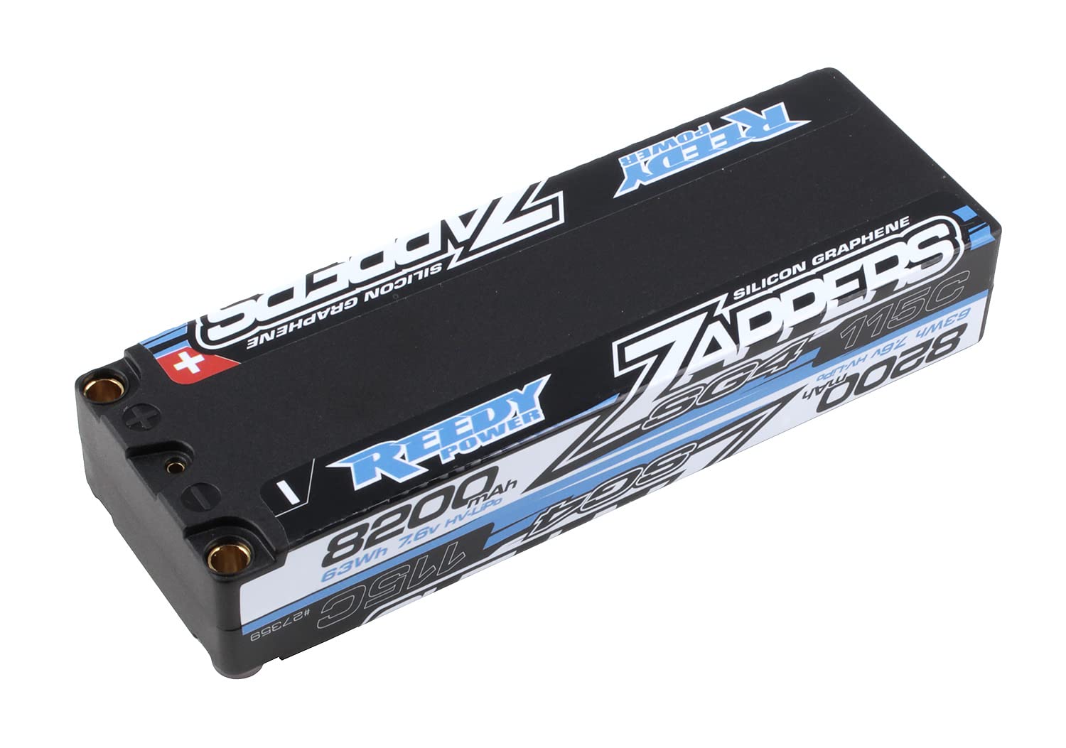 Team Associated 27359 Zappers SG4 8200mAh 115C 7.6V Stick