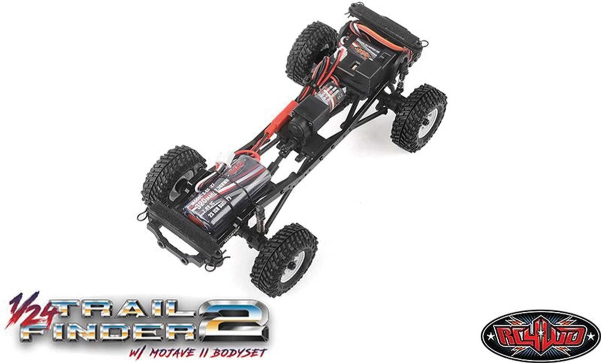 Rc4WD ZRTR0051 1/24 Trail Finder 2 RTR w/ Mojave II Hard Body, Yellow