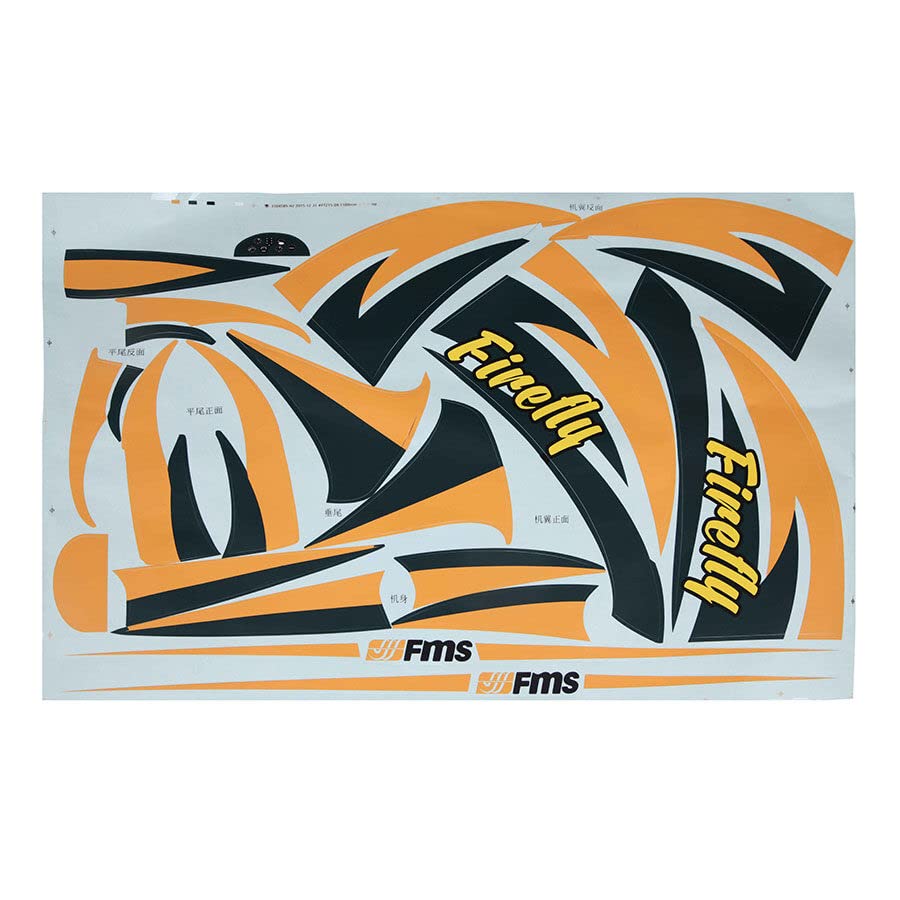 FMS PL111 Decal Sheet: Firefly 1.1m LED