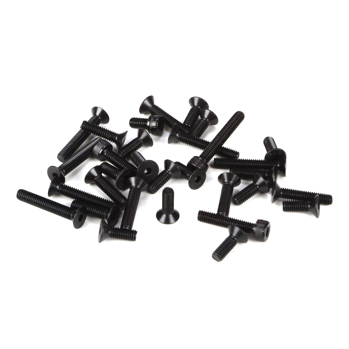 Losi LOSB6465 4mm FH & Cap Screw Asst. (32): 5IVE-T