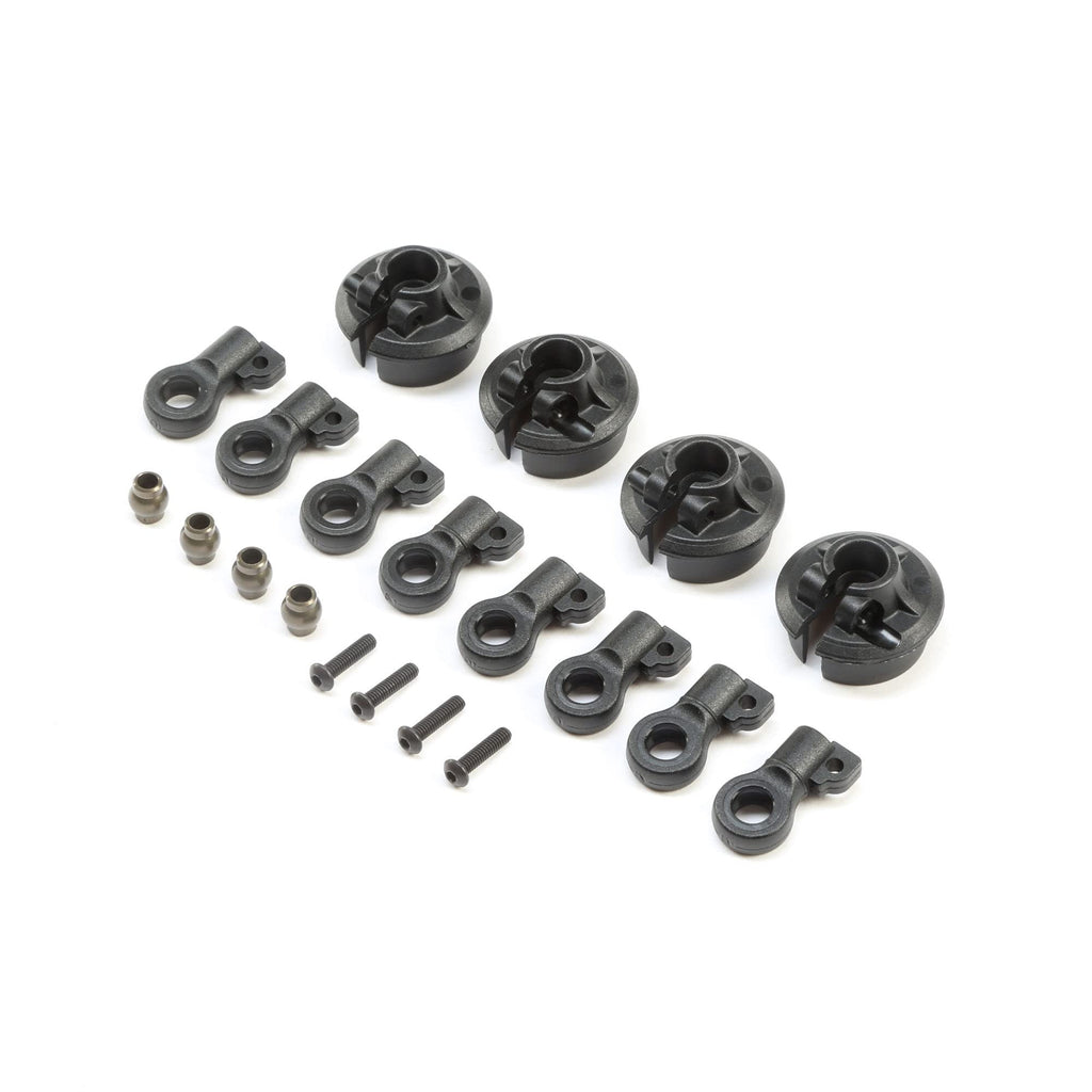 Team Losi Racing TLR243038 Shock Plastics: 8X