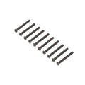 Losi LOS255012 Button Head Screws, Stl, BO, M4 x 35mm (10)