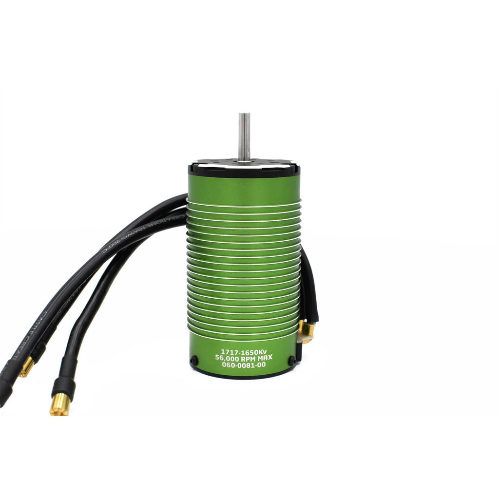 Castle Creations 060-0081-00 4 Pole Sensored Brushless Motor, 1717-1650KV