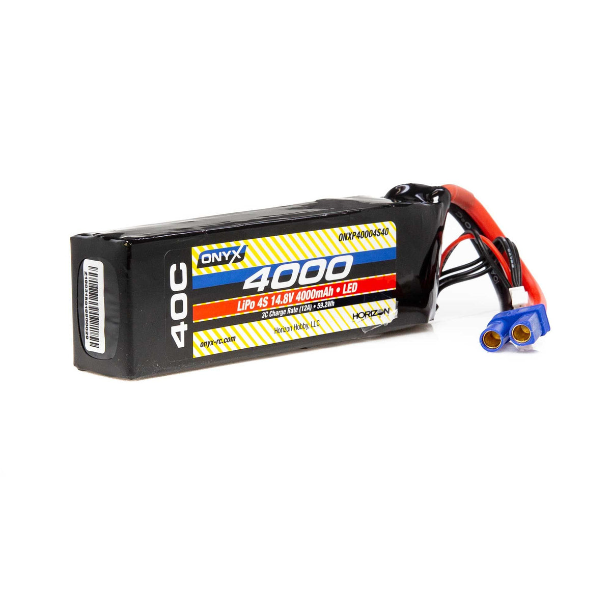 Onyx ONXP40004S40 4000mAh 4S 14.8V40C LiPo, EC5, LED