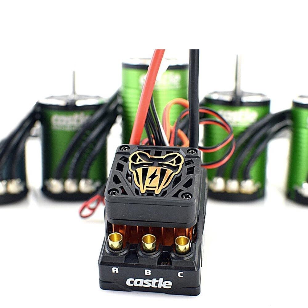 Castle Creations 010-0166-09 Copperhead 10 1412-3200KV Combo