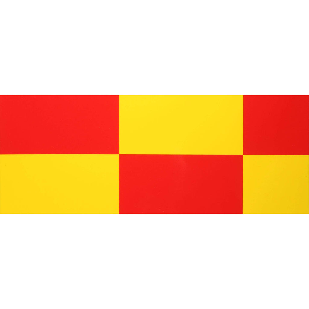 Hangar 9 U942 UltraCote, 2" Squares Yellow/Red