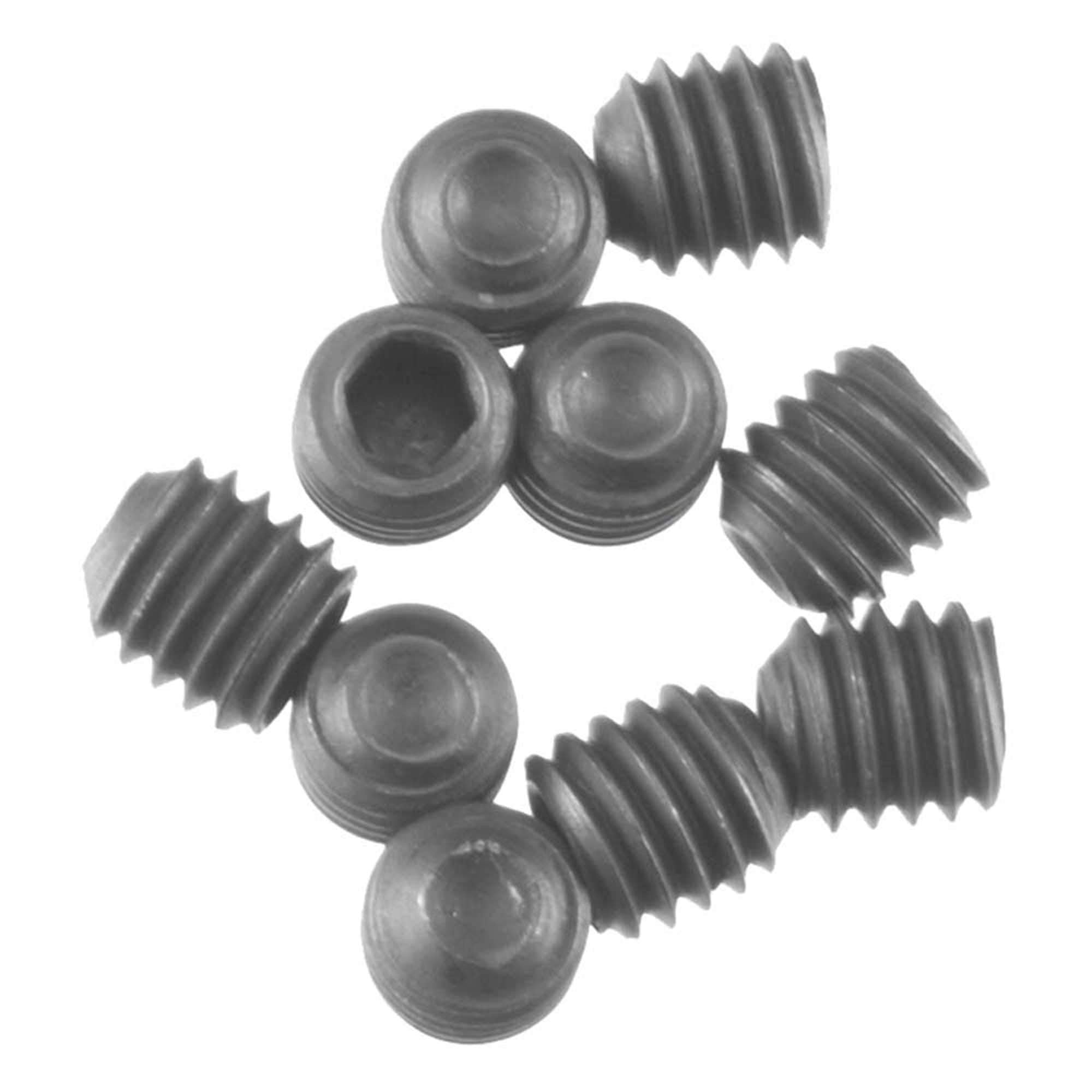 Axial AXA180 Black Oxide Set Screws(10) M3x3mm: 1/10 Yeti/RR10