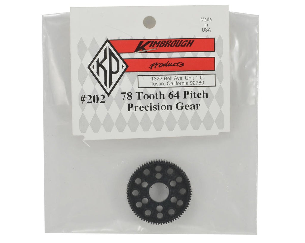 Kimbrough 202 78 Tooth Spur Gear 64 Pitch
