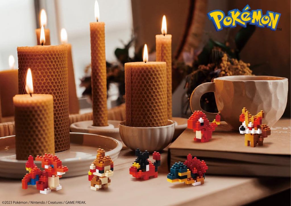 Nanoblock 22363 Pokemon Type Fire Set 1 "Pokemon", Nanoblock mininano