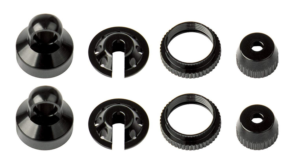 Team Associated 42079 Enduro Shock Parts, black aluminum