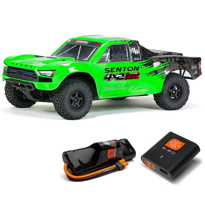 ARRMA RC Truck 1/10 SENTON 4X2 Boost MEGA 550 Brushed Short Course Truck RTR