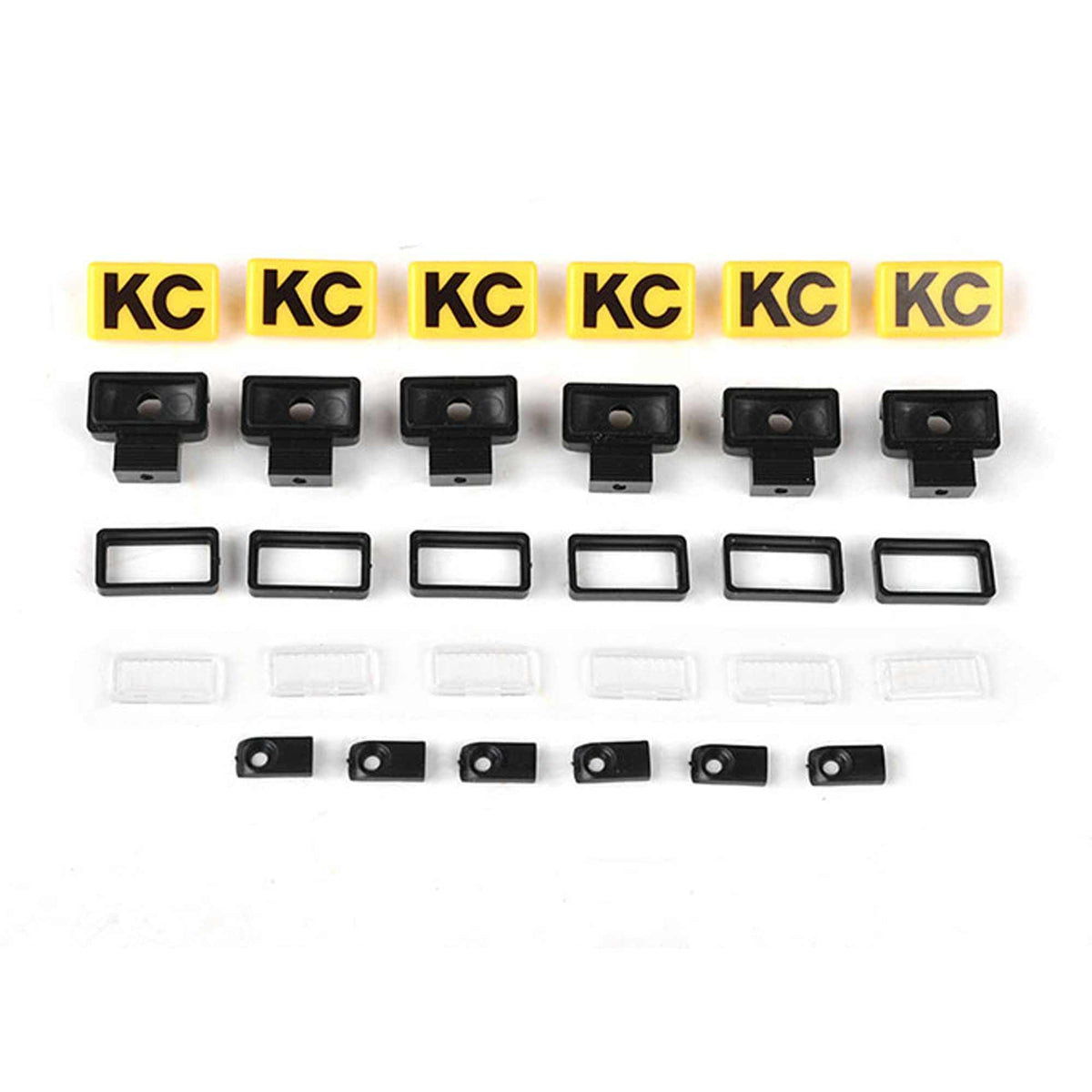 RC4WD ZE0132 KC HiLiTES Rectangle Lights wCo