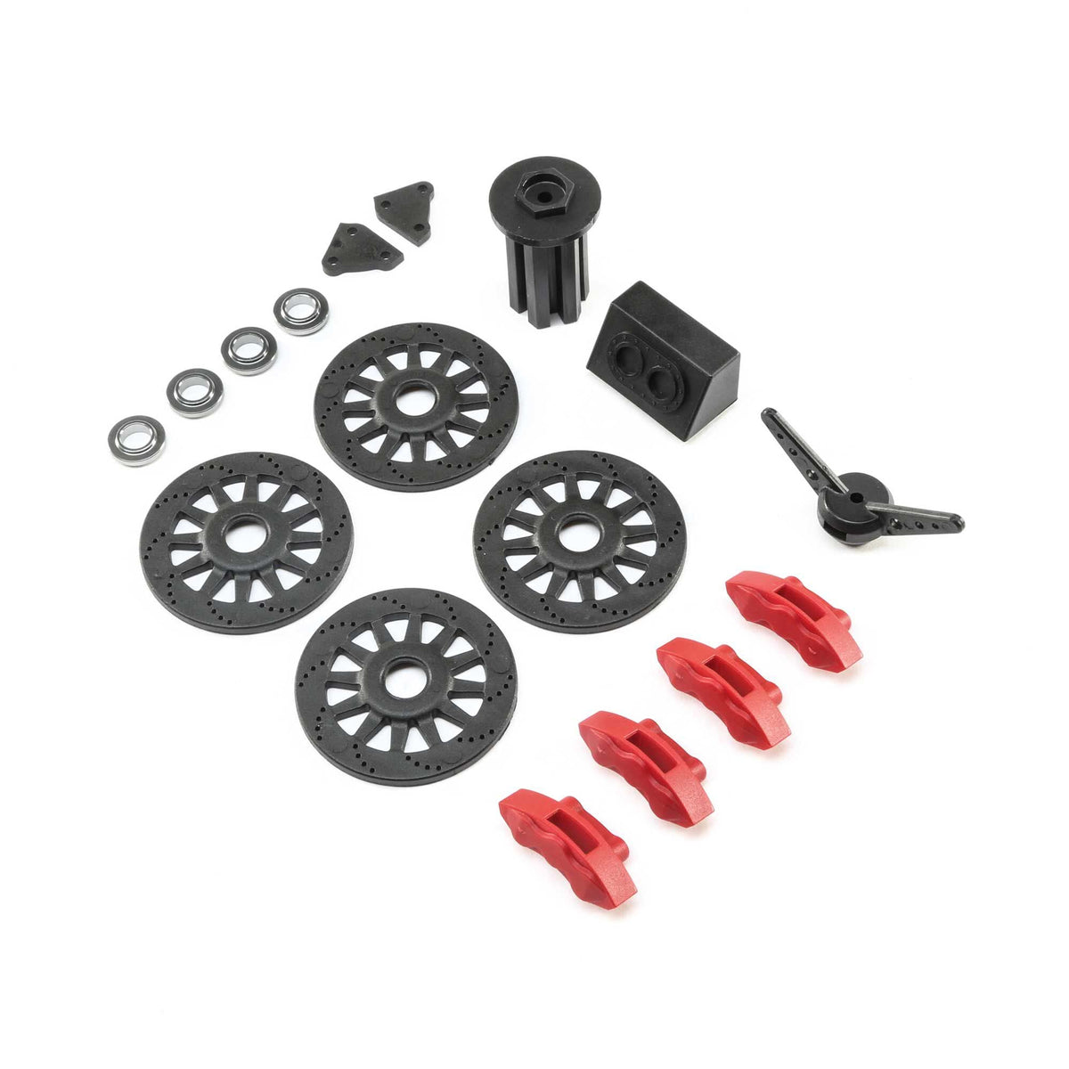 Losi LOS250024 Brake and Spare Tire Accessory Set: 1/6 Super Baja Rey