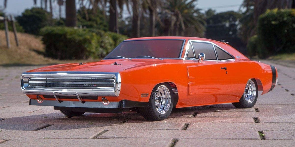 Kyosho 34417T1 1/10 EP 4WD Fazer Mk2 RTR 1970 Dodge Charger, Hemi Orange