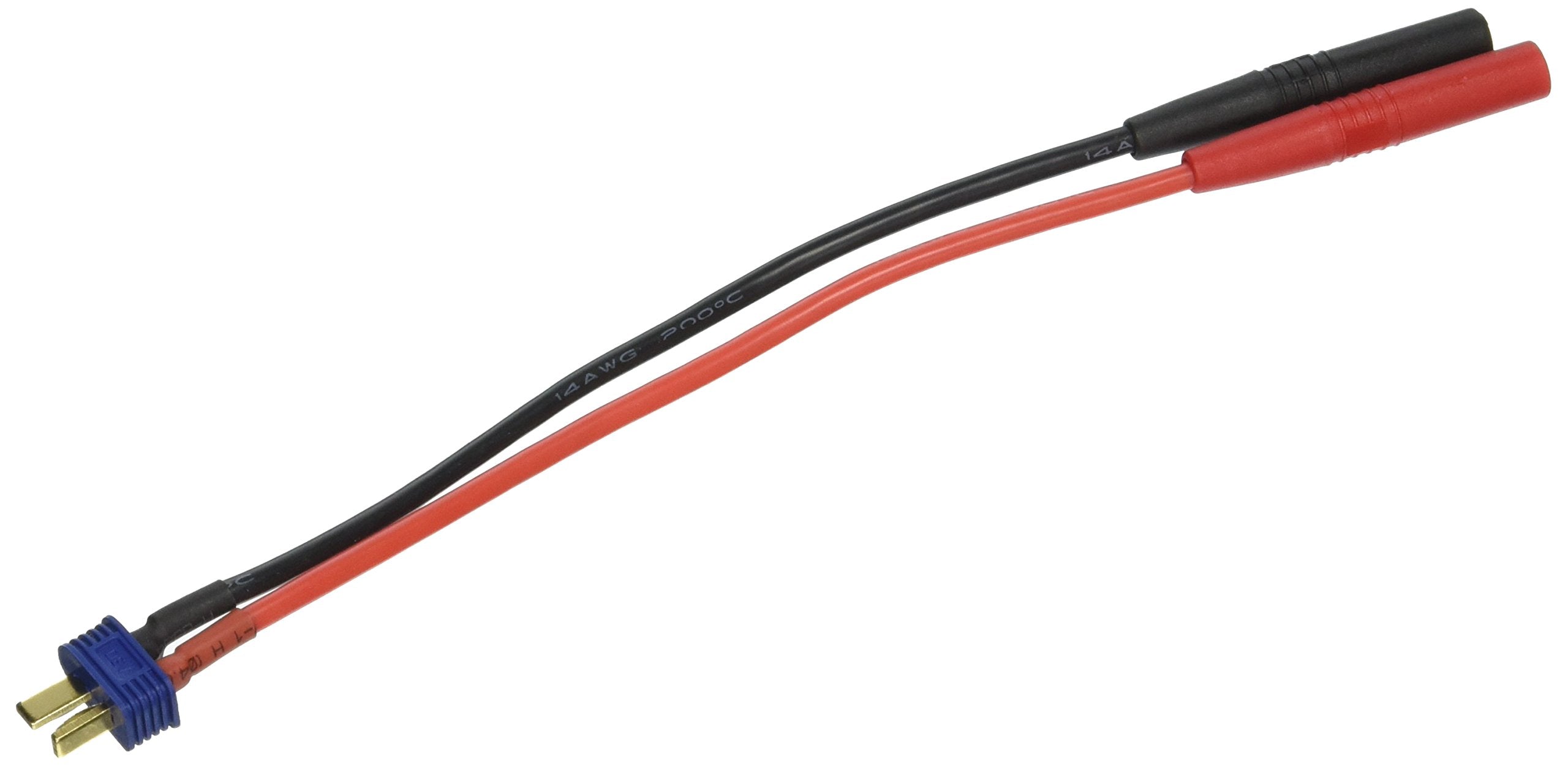 Dynamite DYNC0053 Insulated Charge Adapter: Banana to Deans Male