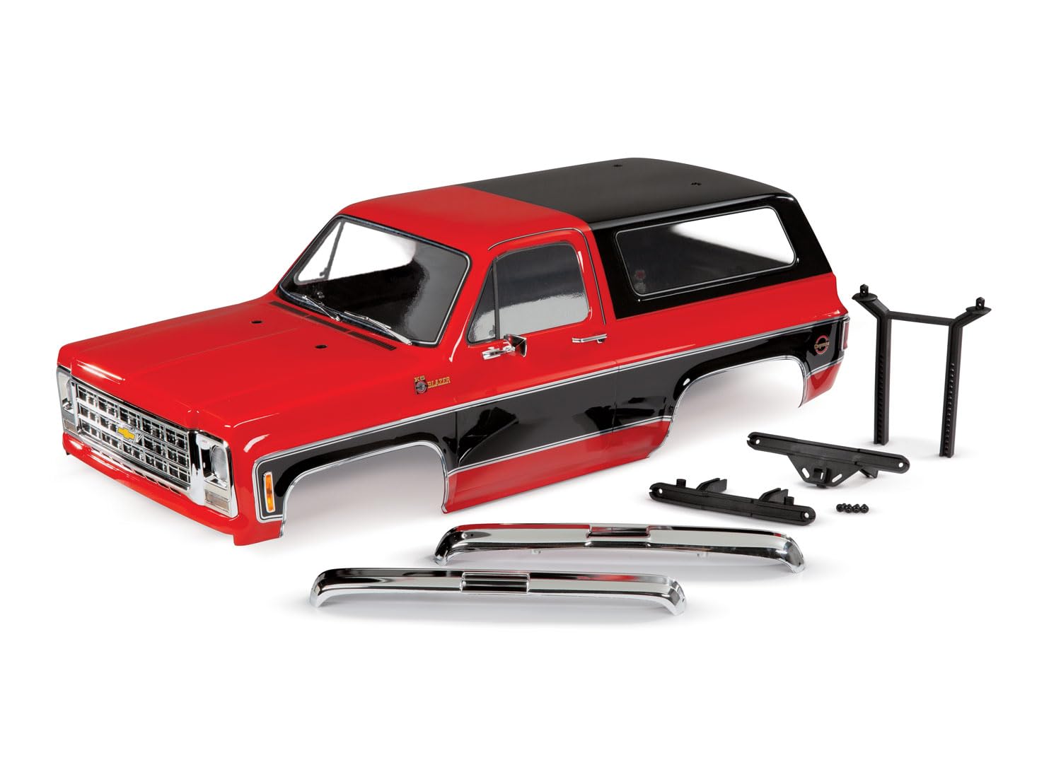 Traxxas 8126-RED Body Blazer (1979) Clipless, Red