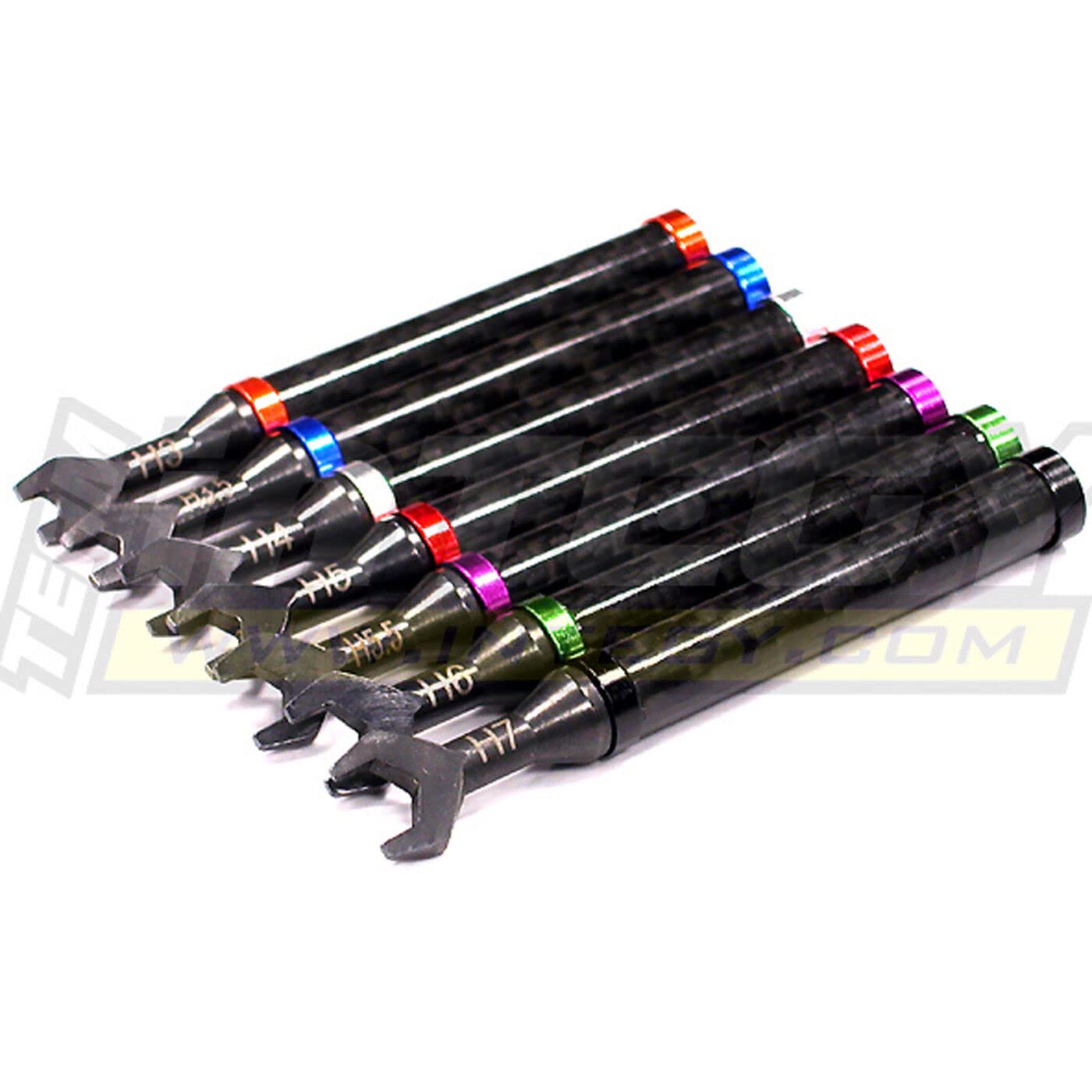 Integy C23254 Universal Turnbuckle Wrench Set 7-piece