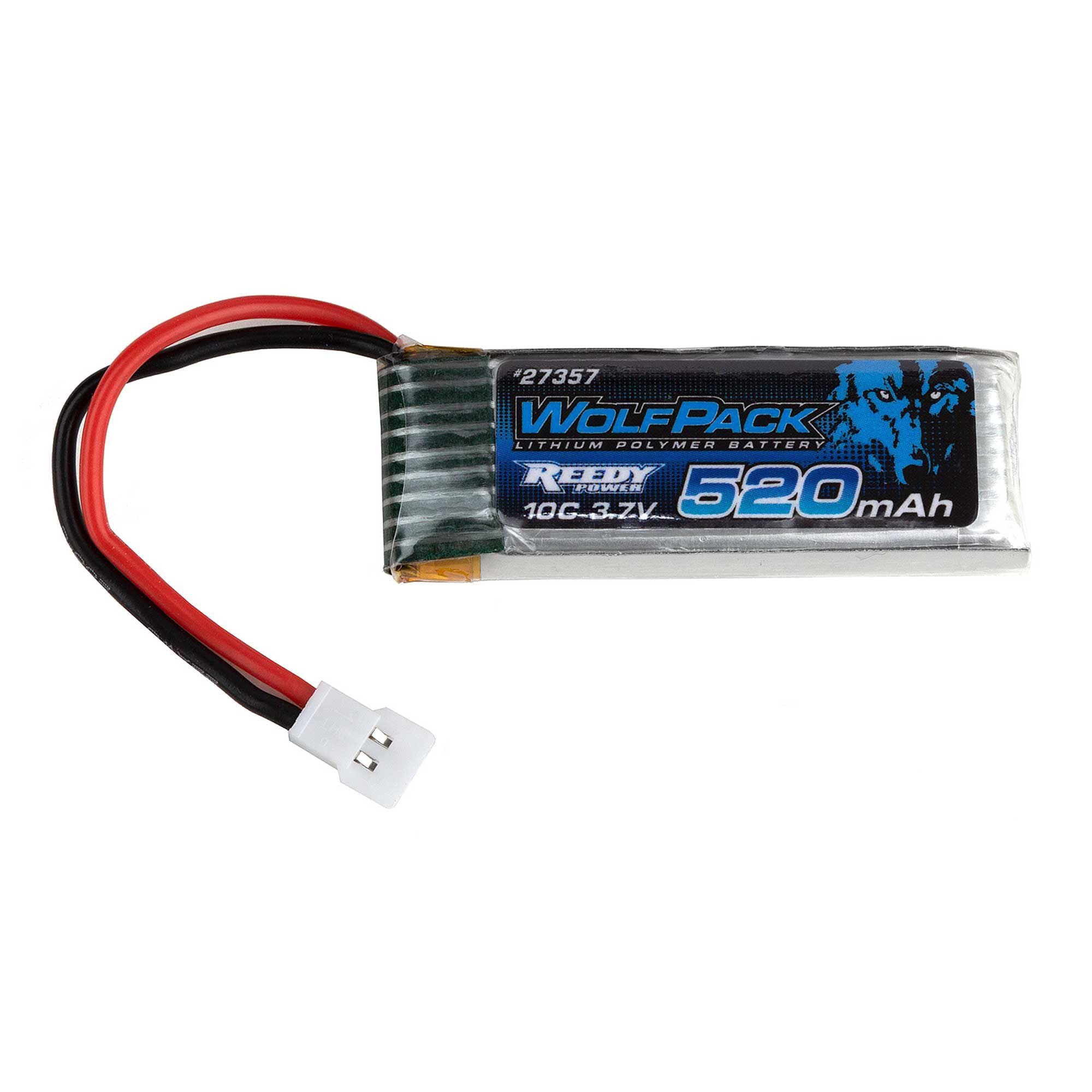 Team Associated 27357 WolfPack 520mAh 3.7V 10C LiPo Battery