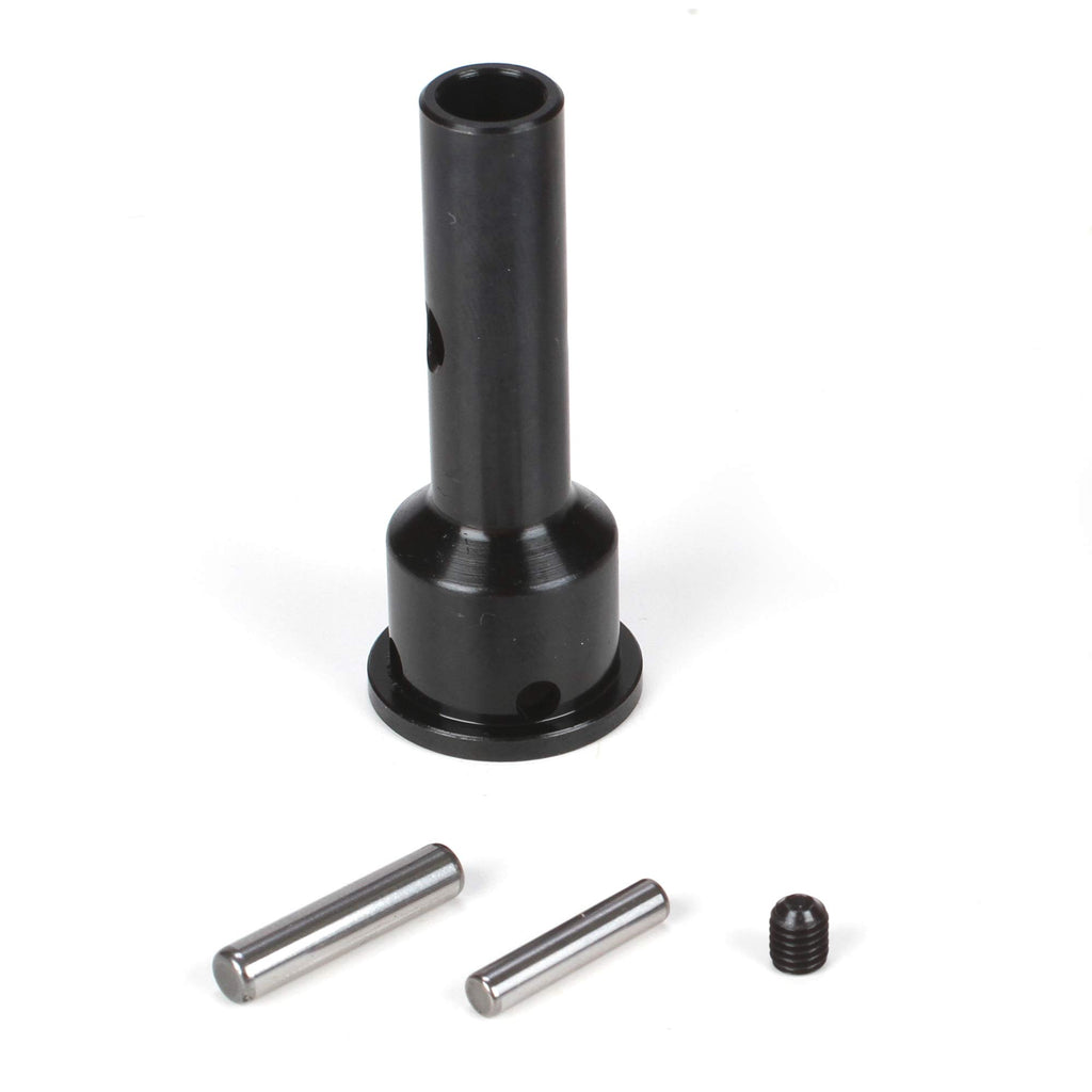 Losi LOSB3224 Front or Rear Stub Axle(1) & Pins(2): 5ive-T / Five-T