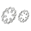 Pro-Line 642000 Euro Style Steel Front and Rear Brake Rotor: Promoto-MX