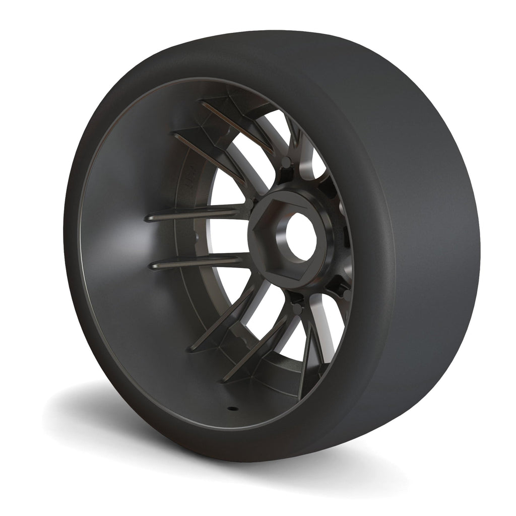 Pro-Line PRO1023311 1/7 Goodyear NASCAR Cup Belted Tires 17mm Gunmetal (2)