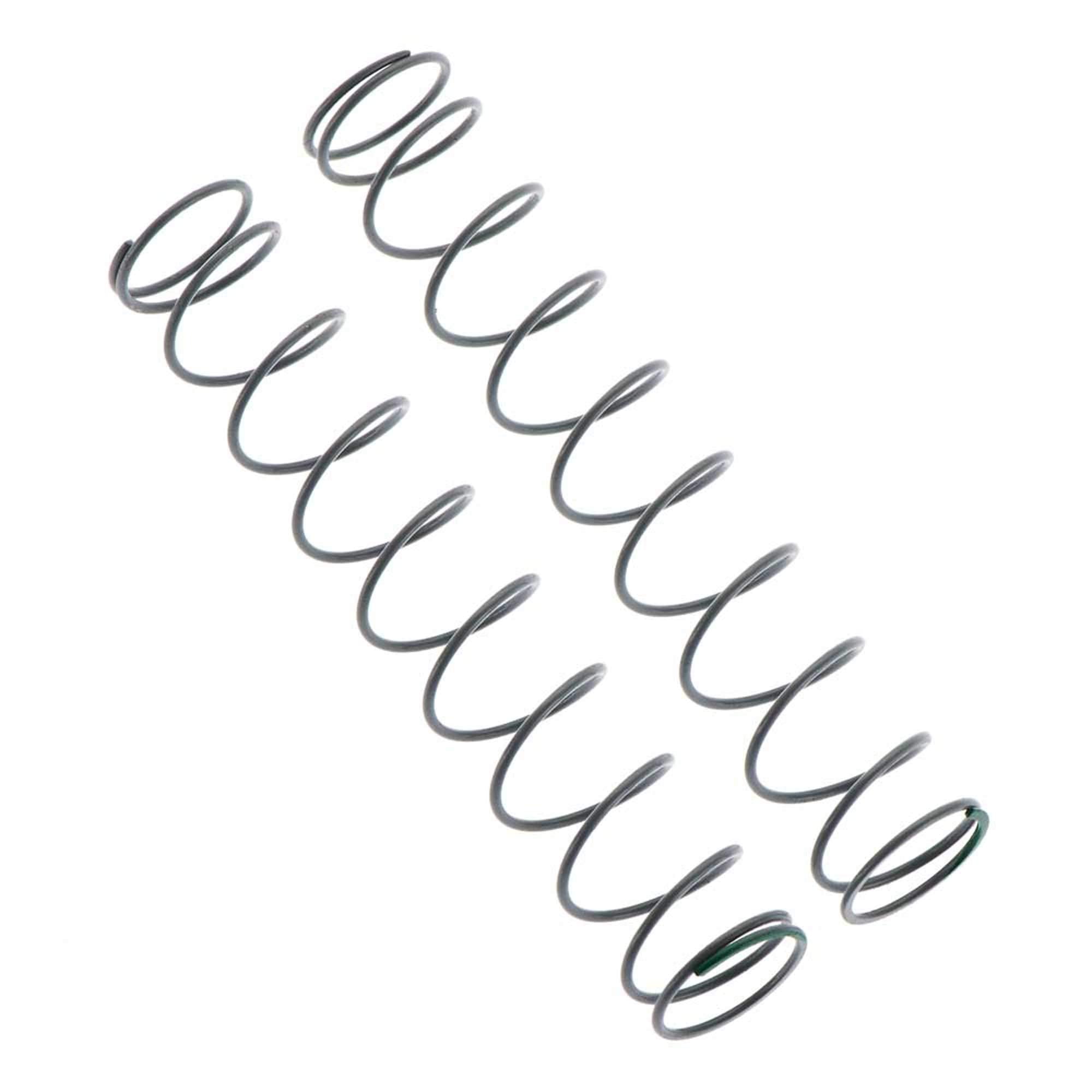 Axial AX30215 Shock Springs(2) 14x90mm 2.25lbs-Green Rate-Medium: 1/10 Yeti/AX10