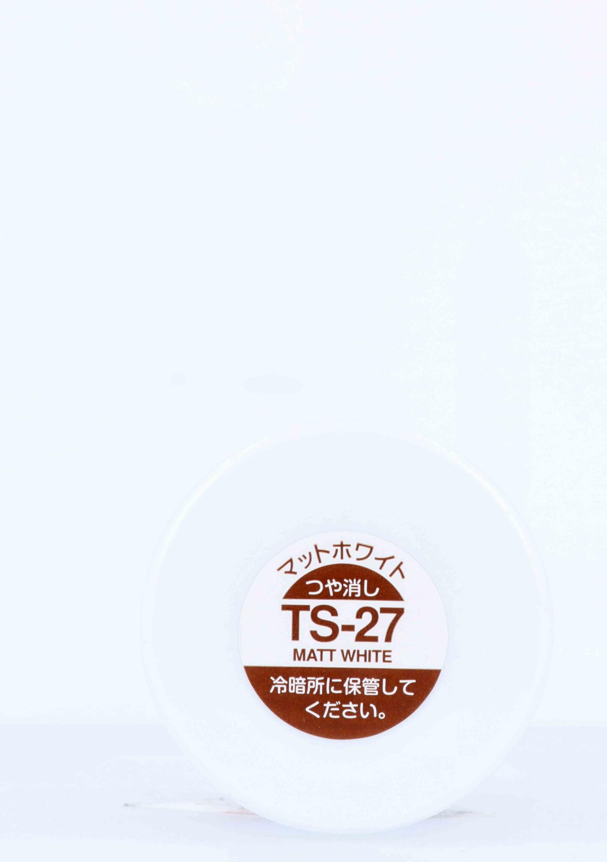 Tamiya 85027 Spray Lacquer TS-27 Matte White - 100ml Spray Can
