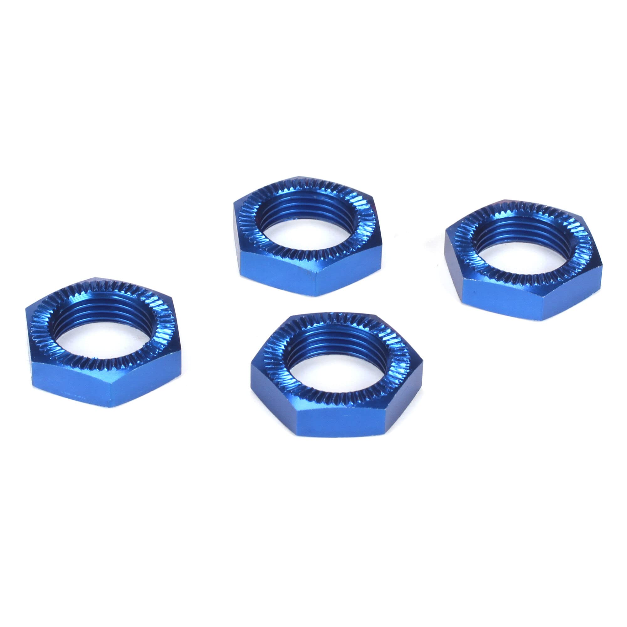 Losi LOSB3227 Blue Anodized Aluminum Wheel Nuts(4): 5IVE-T 5T