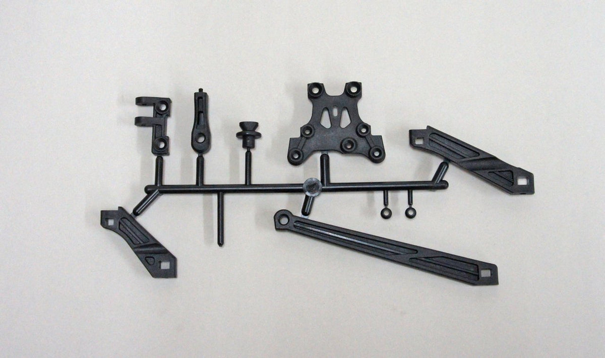 Mugen Seiki Racing E2148 Tension Rod, Body Mount, Front Upper Plate: X8