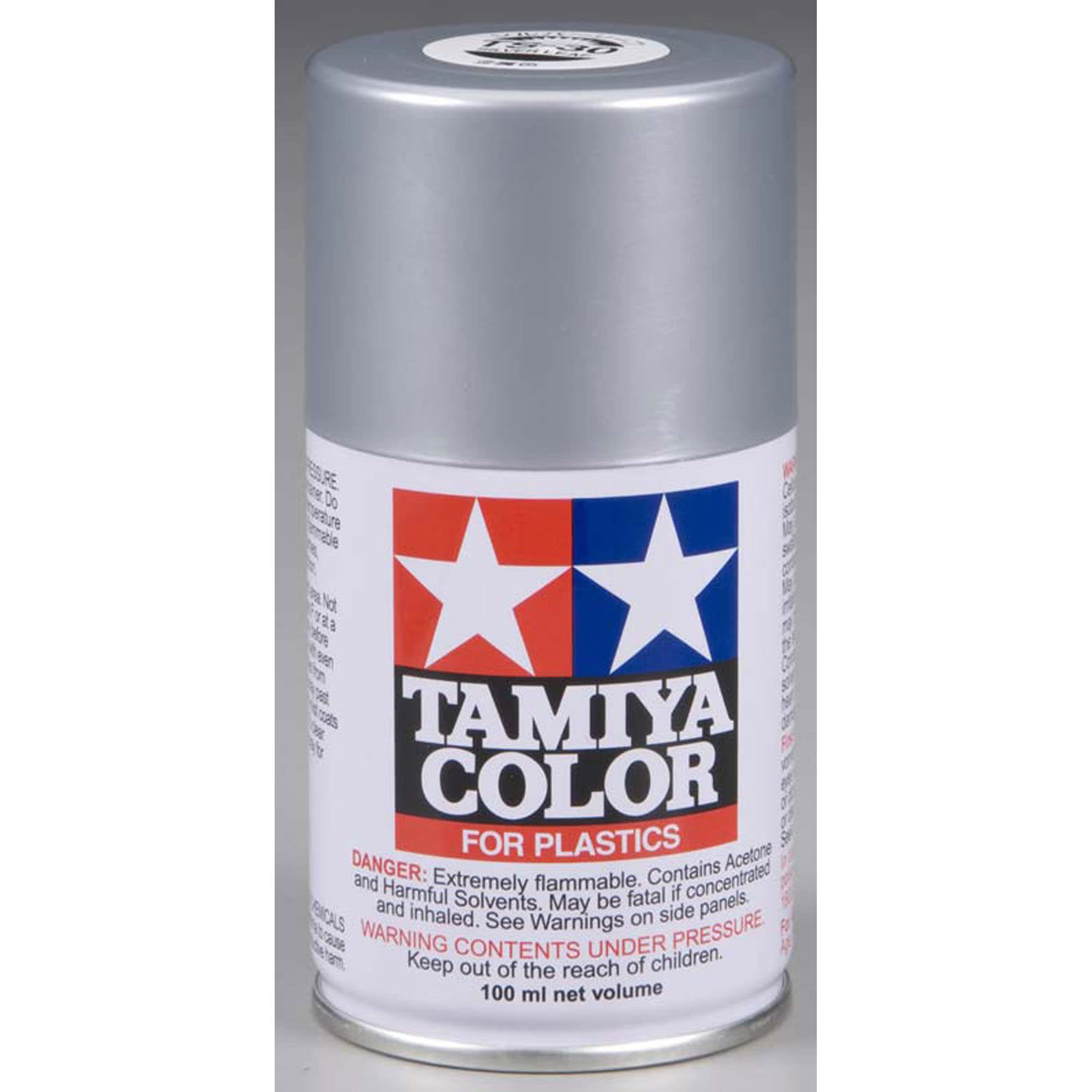 Tamiya 85030 TS-30 Silver Leaf Spray Lacquer Paint 100ml Model