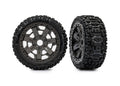 Traxxas 9073 T&w 3.0 Gray Whl/sldghmmr Tire