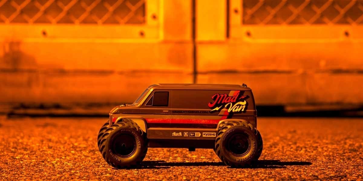 Kyosho 34412T1 Fazer Mk2 Mad Van 1/10 4WD Readyset RTR Monster Truck