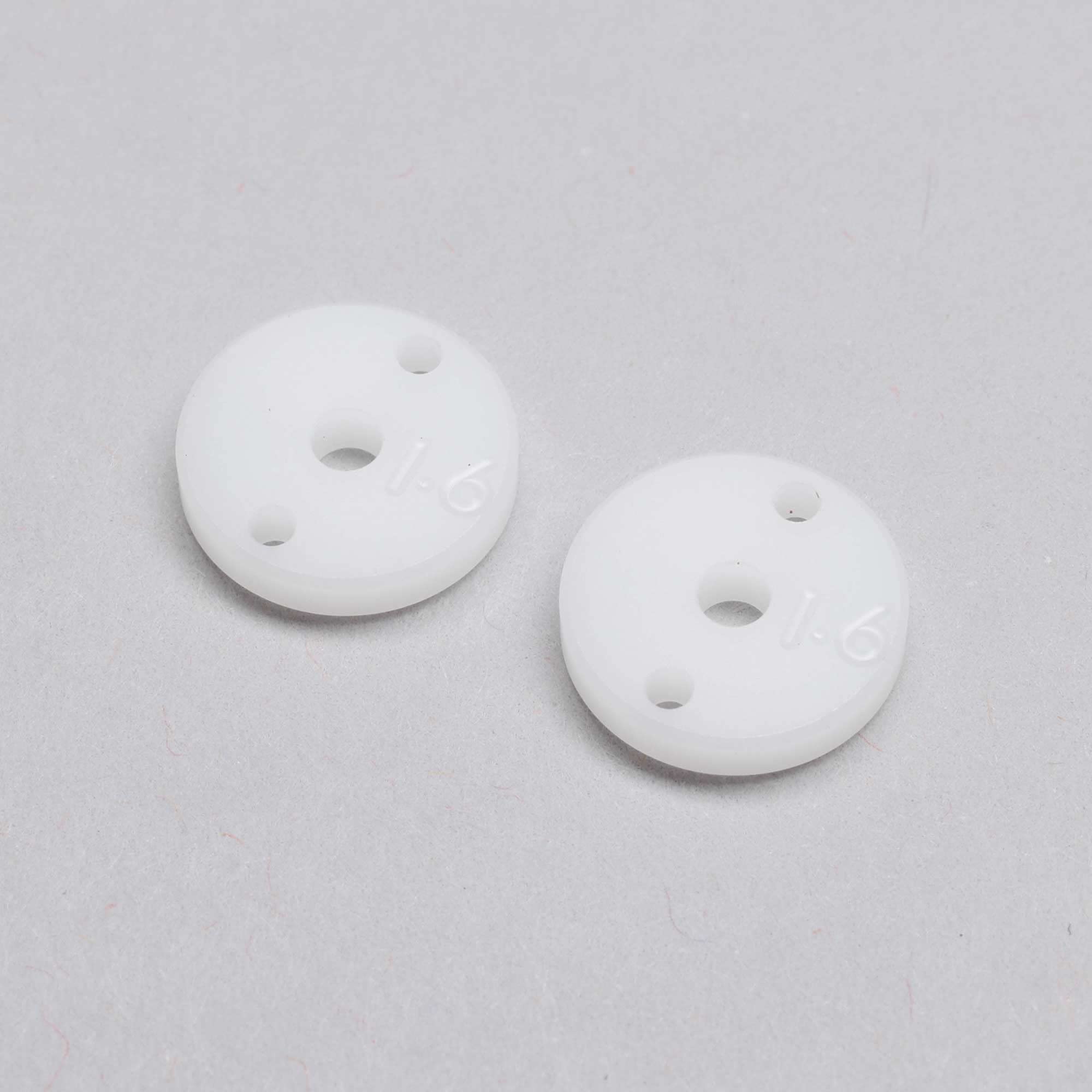 Team Losi TLR333023 Machined Shock Pistons, 2.3mm, 2 x 1.6mm, G3 (2)