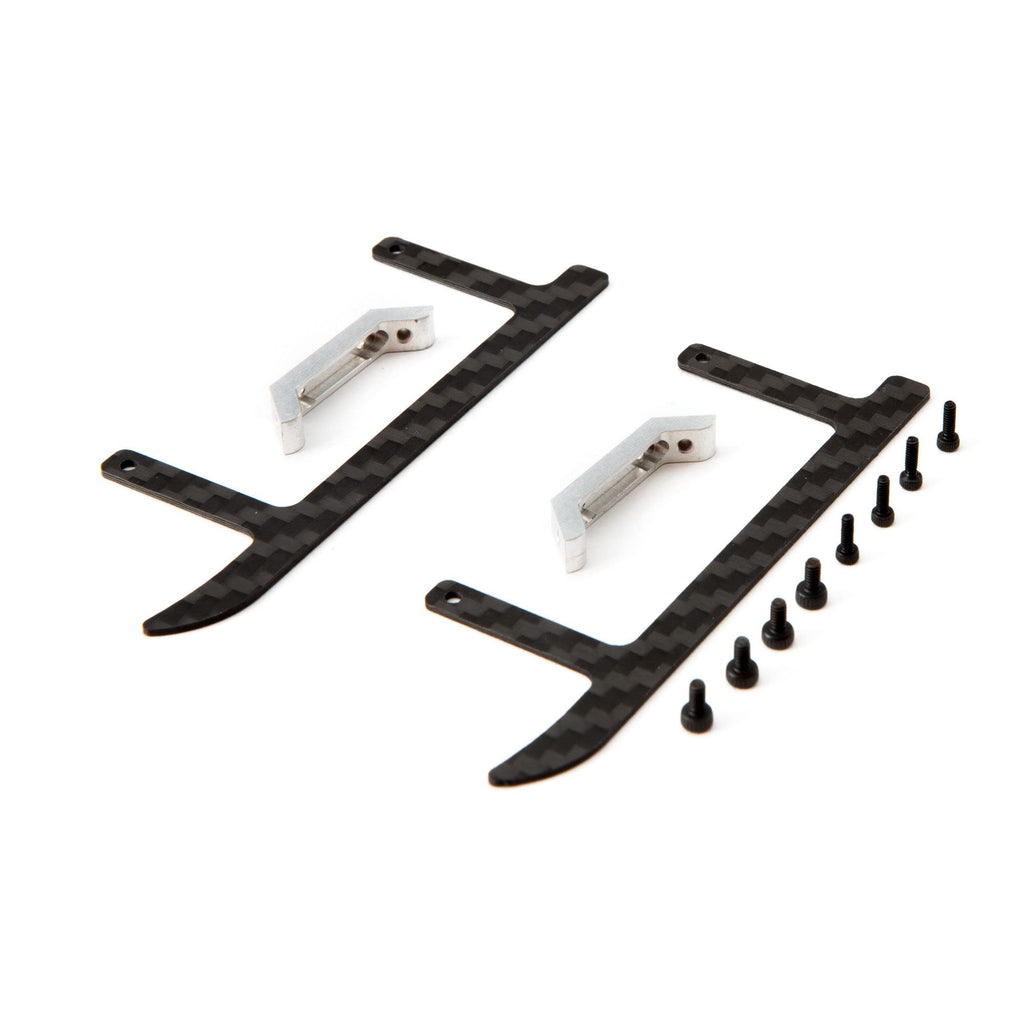 Blade BLH3419CF Landing gear aluminum/carbon :Blade 180 CFX