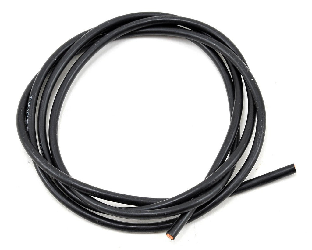 TQ Wire 1431 14 Gauge 1000 Strand Super Flexible Wire- 3' Black