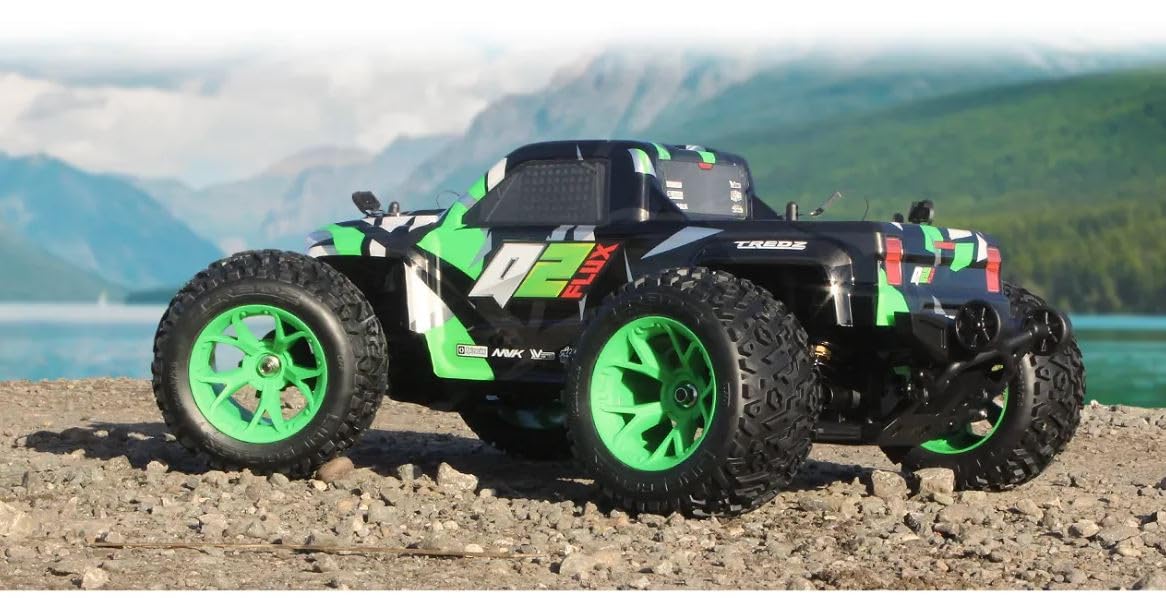 Maverick 150406 Quantum2 MT Flux 1/10th Monster Truck - Green