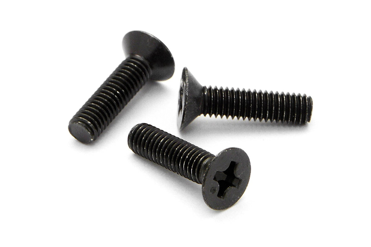 HPI Racing Z528 Flat Head Screw M3X12mm (6pcs)
