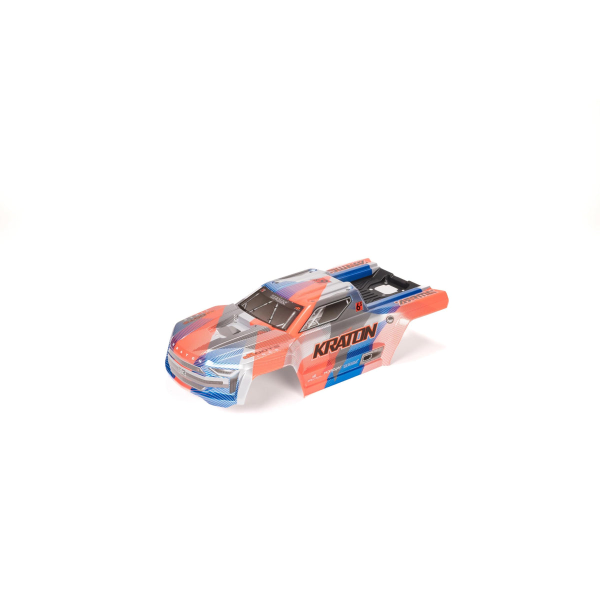 Arrma ARA-1517 KRATON Painted Decaled Trimmed Body Set (Blue/Orange)