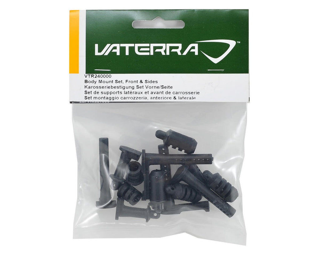 Vaterra VTR240000 Front & Side Body Mount / Posts Set: 1/8 Glamis Uno & Fear