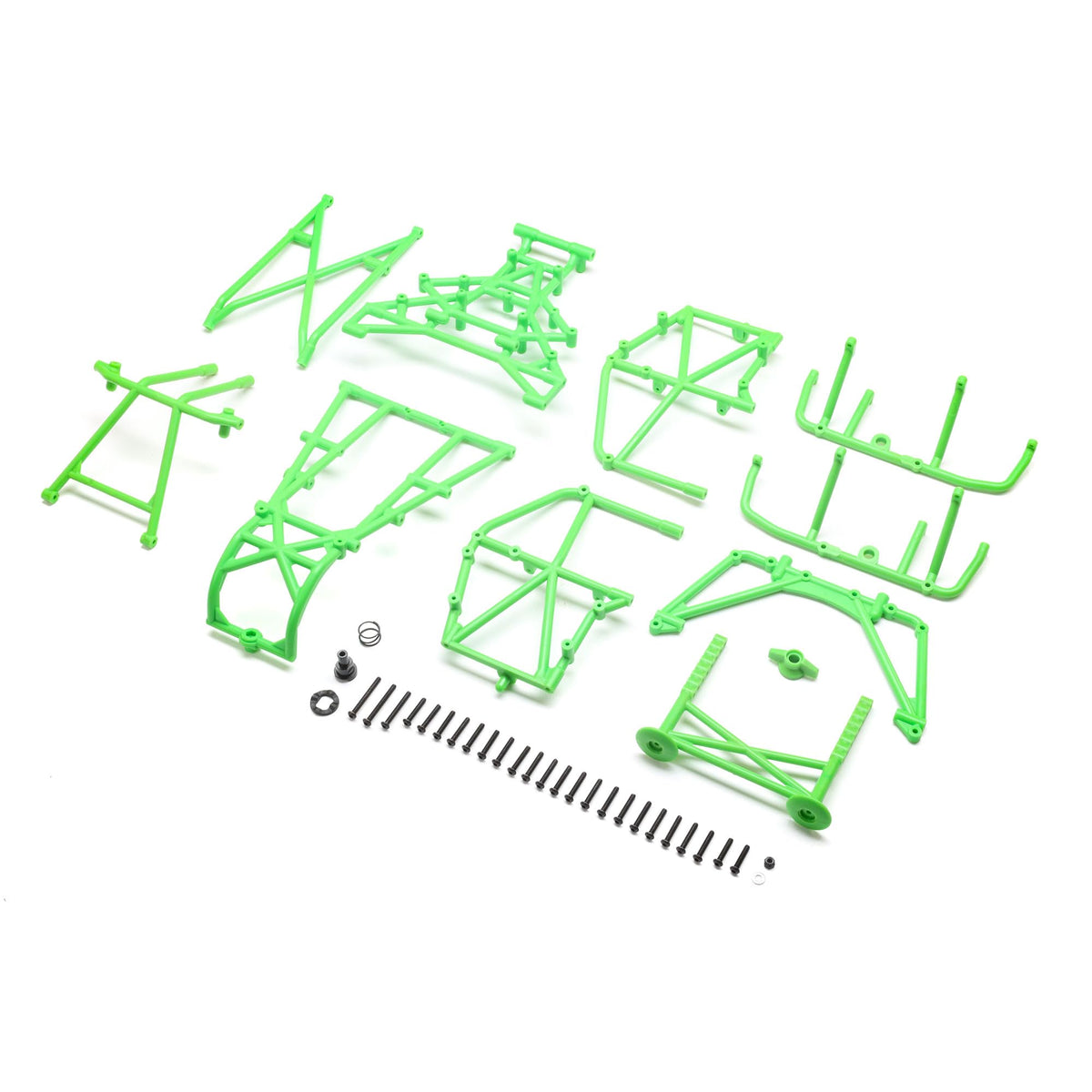 Losi LOS-1828 Cage Set Complete, Green: LMT 2.0
