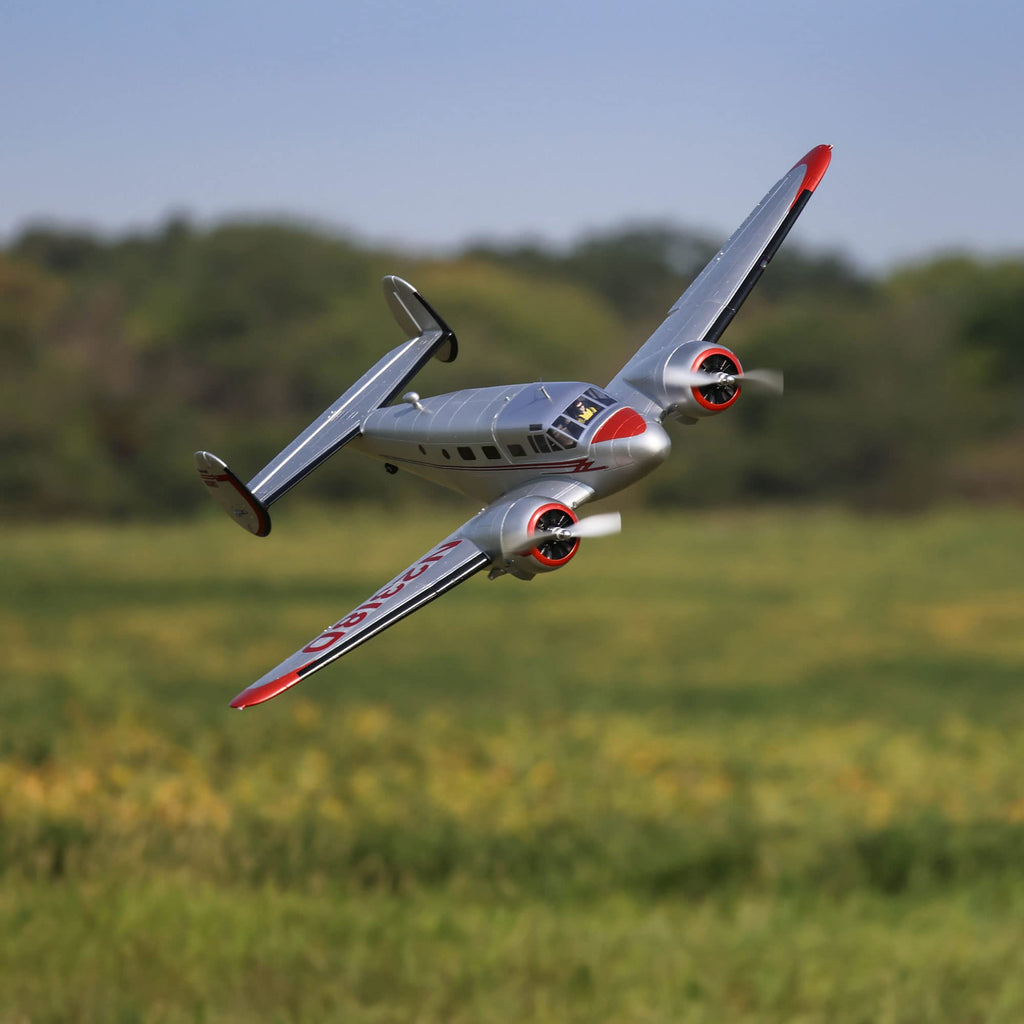 E-Flite EFL106250 Twin Beech D18 1.5m BNF Basic