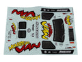 Team Associated 41118 MT12 Monster Van Decal Sheet