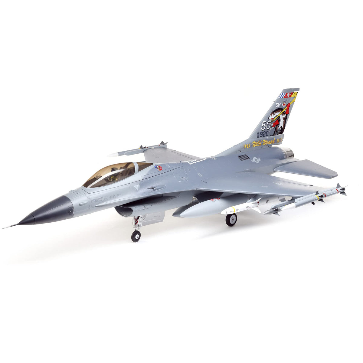 E-Flite EFL87870 F-16 Falcon 80mm EDF ARF+ Airplane (no Power system)