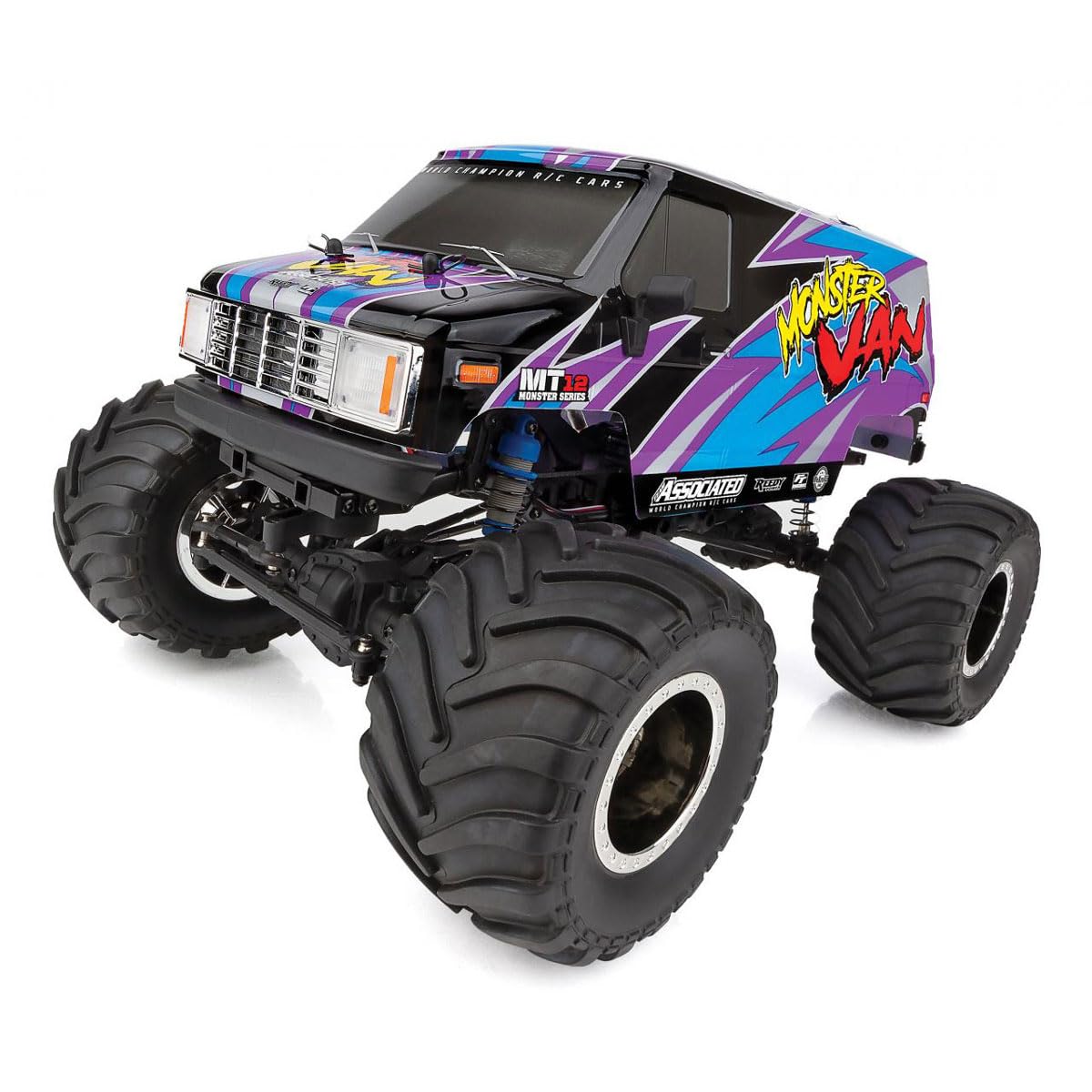 Team Associated 40008C MT12 1/12 4WD Off-Road Monster Van RTR LiPo Combo