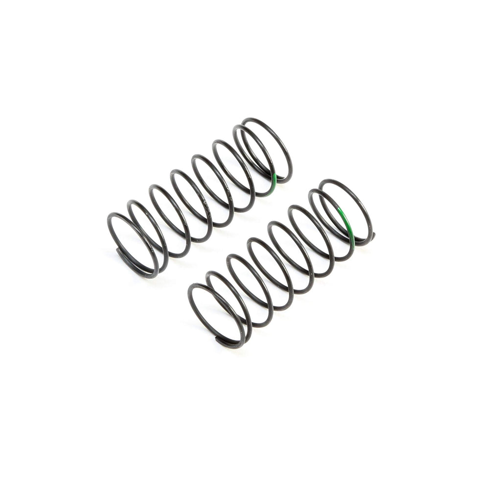 Team Losi Racing TLR233047 Green Front Springs, Low Frequency, 12mm (2)